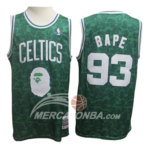 Maglia NBA Boston Celtics Bape Verde Hardwood Classic